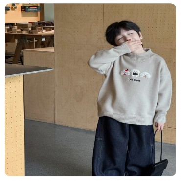 퍼피트리오니트스웨터