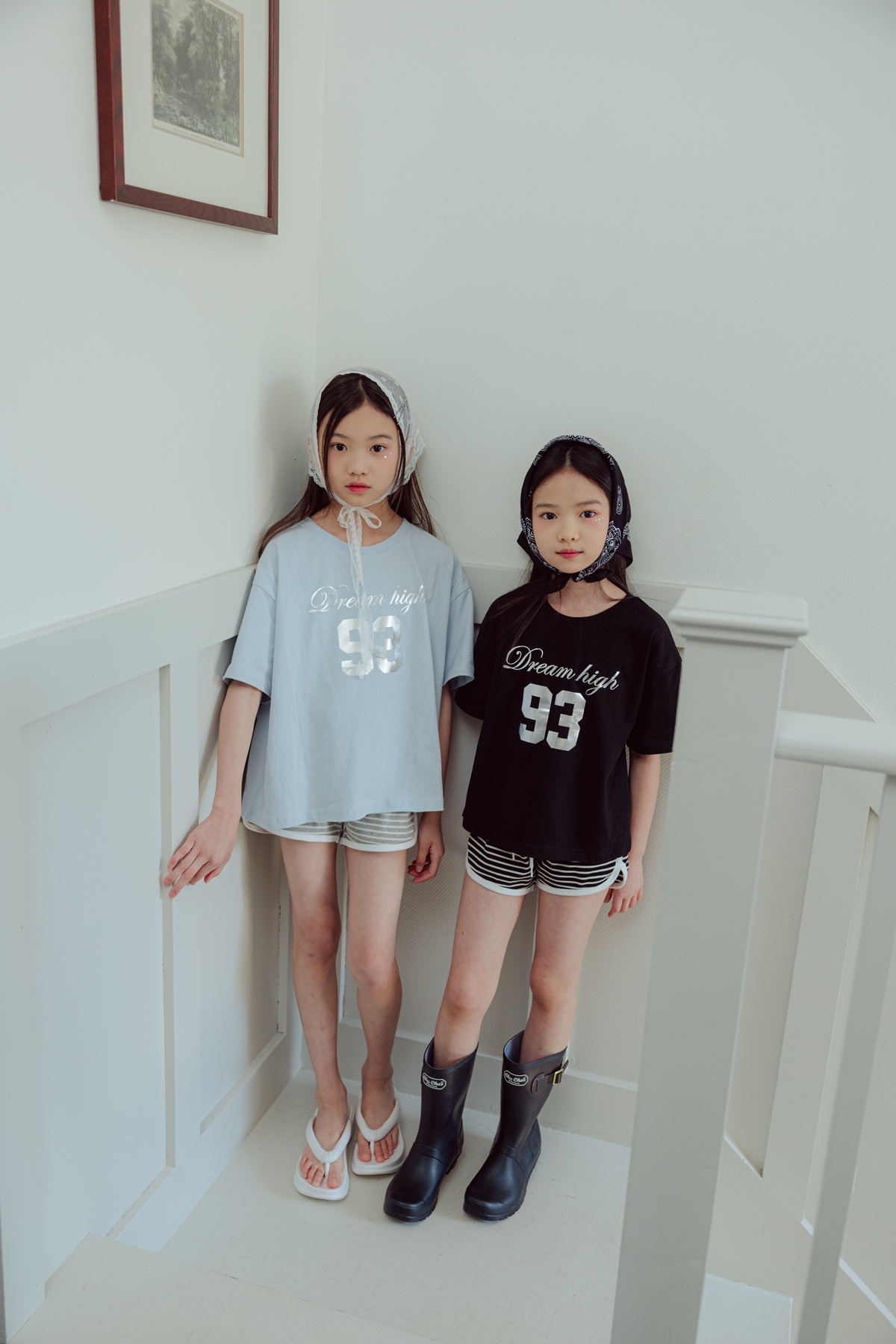 에스엠투 P09스트라이프랍바팬츠 9-17호 25여름 - 비니코코 BiNiKOKO 에스엠투 P09스트라이프랍바팬츠 9-17호 25여름