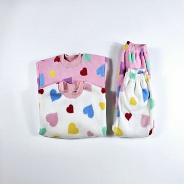 후리스색동하트상하