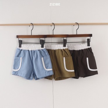 스판라인4부팬츠