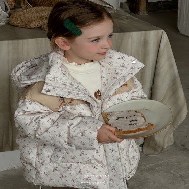 플라워다운패딩