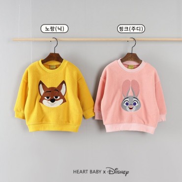 (정품)주토피아후리스맨투맨티