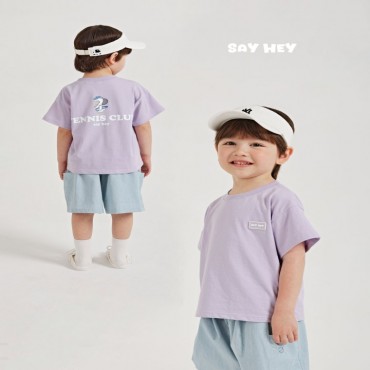 썸머테니스클럽티셔츠