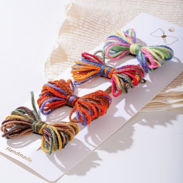 비앙코리본핀4컬러세트