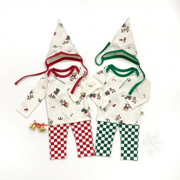 체스크리스마스베이비세트(모자별도)