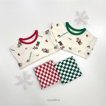 체스크리스마스실내복