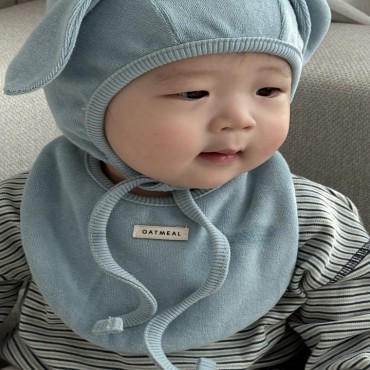 베베테리턱받이세트