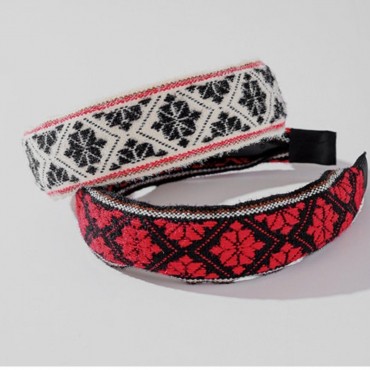 스노우헤어밴드2개세트