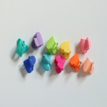 하트미니집게핀100개세트