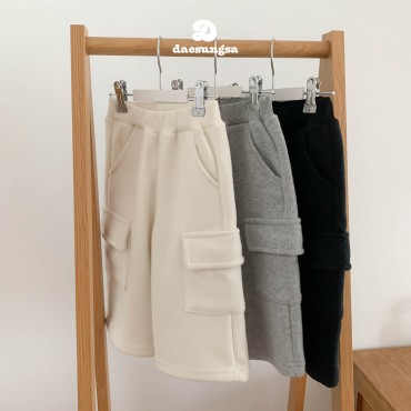 기모본딩카고팬츠