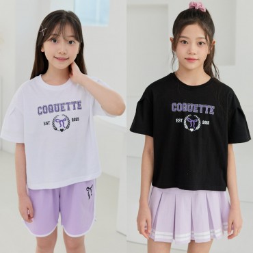 코코어깨셔링크롭티