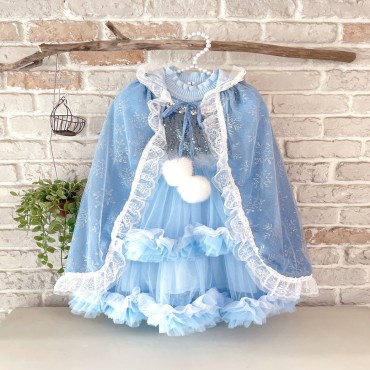 눈꽃망또원피스