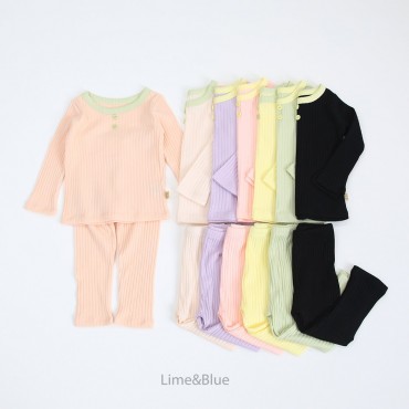 슈크림모달골지실내복