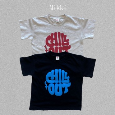 CHILLOUT발포반팔티