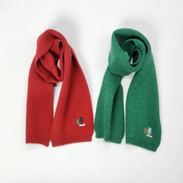 미니나무자수머플러