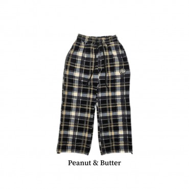 25체크후리스팬츠