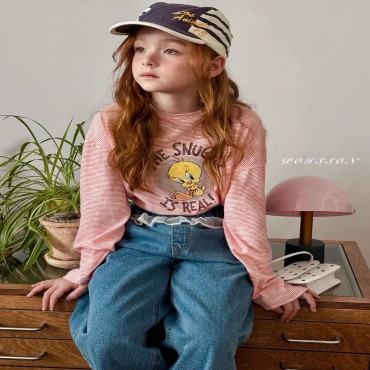 디지니정품)루니툰단가라티셔츠