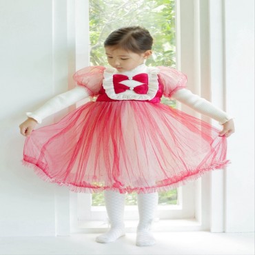 리본니트원피스