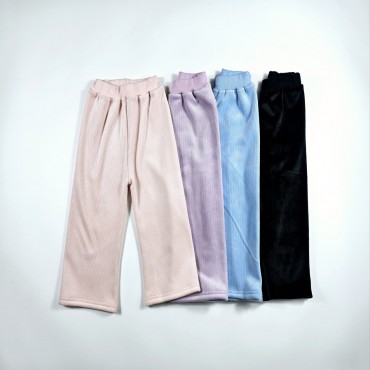 밍크골지와이드팬츠