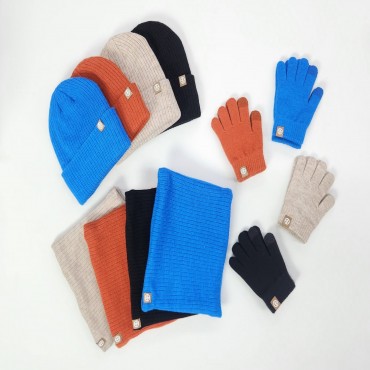 액티브윈터세트(비니+넥워머+장갑한세트)